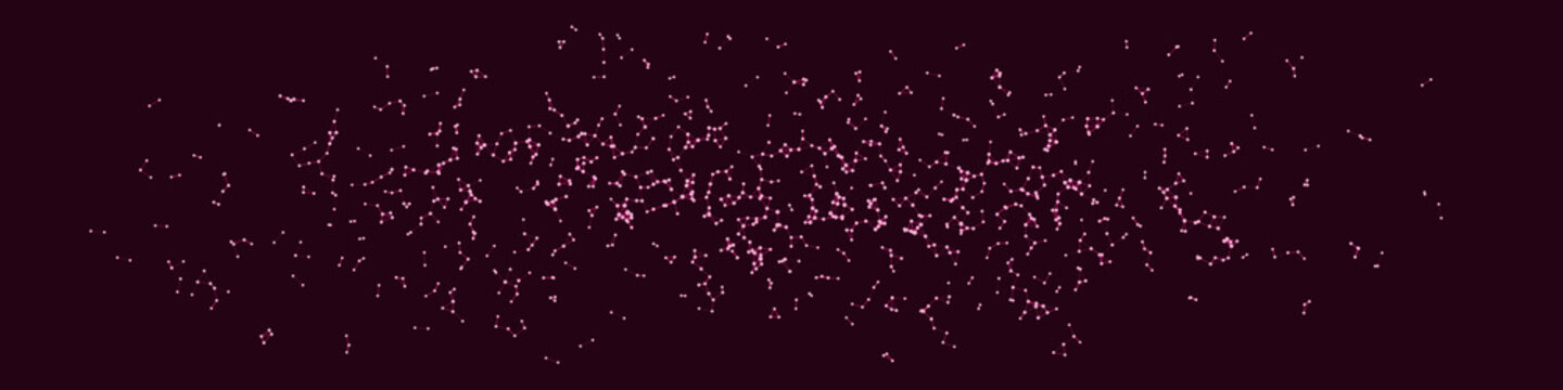 Procedural Network Mesh Art background illustration