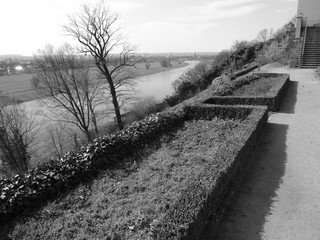 Elbeblick von Schloss Eckberg in Dresden