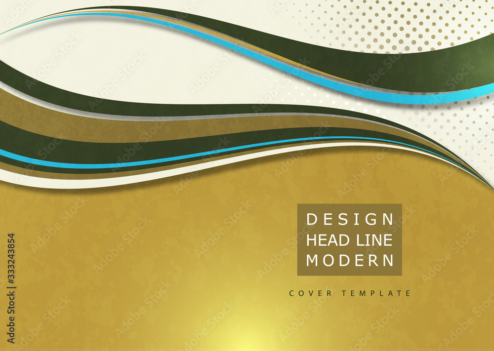Poster abstract background, dynamic colorful smooth lines, waves, texture. art design for your business pro