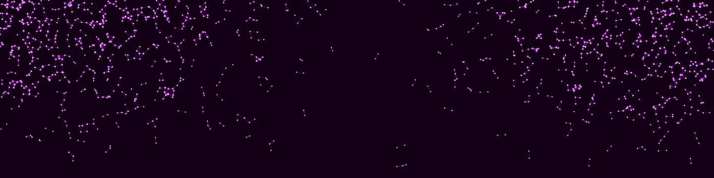 Procedural Network Mesh Art background illustration