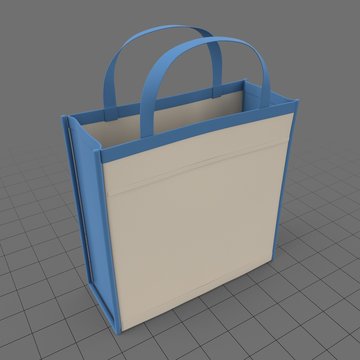 Fabric bag with handles