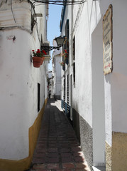 Fototapeta premium spanish alleyway