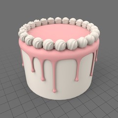 Cake with frosting 2
