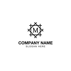 m emblem logo