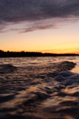 Beautiful Sunset At The Beach