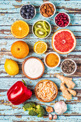 Superfoods for Immunity boosting and cold remedies