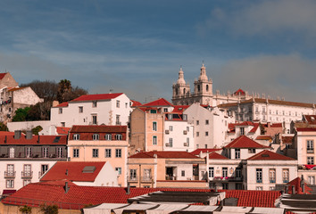 Fototapeta premium Alfama Region, Lisbon Portugal