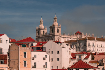 Fototapeta premium Alfama Region, Lisbon Portugal