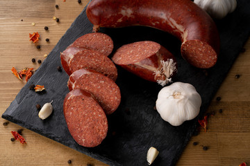 Turkish sausage kangal sucuk