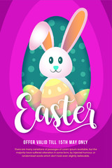 Happy Easter Day Festival Poster Design