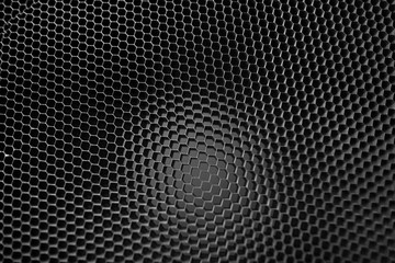  honeycomb texture, black and white photo suitable for web design