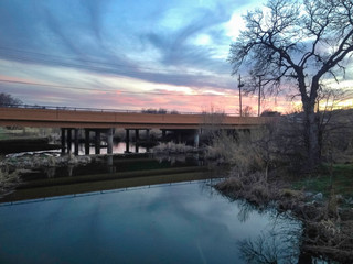 bridge over the creek