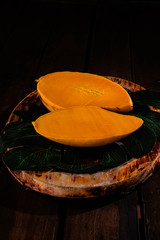 Mango Barracuda, famous sweet fruit in Thailand