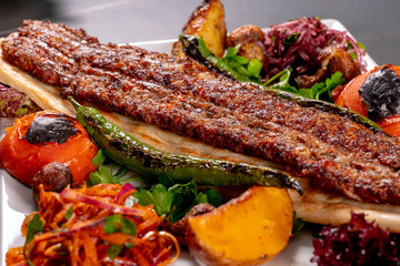 Turkish meat food from turkish cuisine