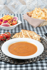 Turkish soup from turkish cuisine