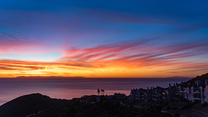 Catalina Island at Sunset
