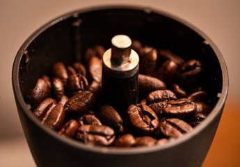 Coffee beans in Macro picture 