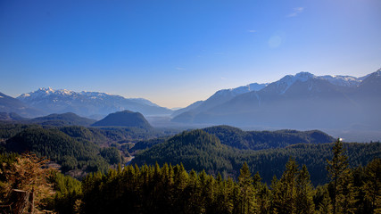 Fototapeta na wymiar Squamish Valley