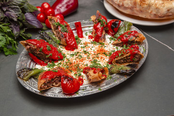 turkish cuisine  stock photo