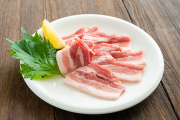 焼き肉用　豚バラ