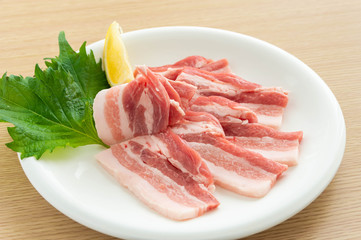 焼き肉用　豚バラ