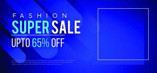Abstract Vector Sale Banner Background