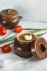 A delicious summer soup, the national soup