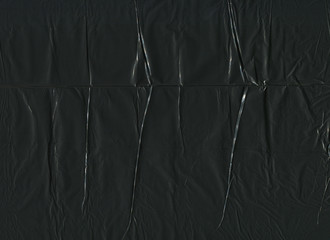 black plastic bag pattern texture background