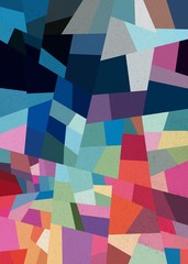 Abstract Colorful Geometrical Artwork,Abstract Graphical Art Background Texture,Modern Conceptual Art