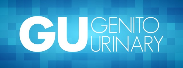 GU - Genitourinary acronym, concept background