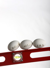 Keeping your retirement nest egg plan level