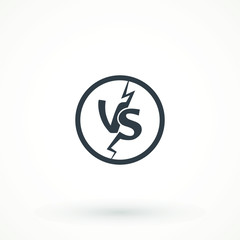 Versus Or VS Letters Icon Logo Design Inspiration logo template design element competitor, game, sport, rival and more.