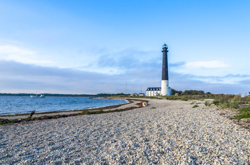 Sorve Lighthouse in Saaremaa Island, Estonia