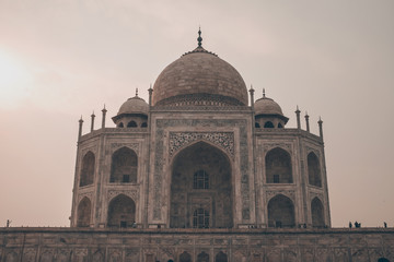 Fototapeta na wymiar Main building of the Taj Mahal