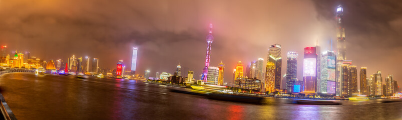 Naklejka premium China - Shangahi skyline