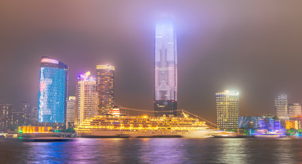 Fototapeta na wymiar shanghai skyline , China.