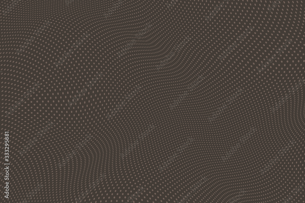 Poster abstract background with dots and circles. dot grid wave.