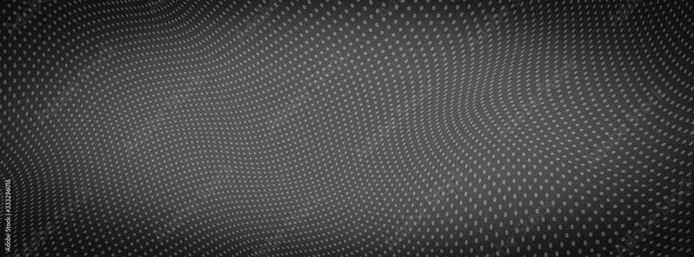 Poster abstract background with dots and circles. dot grid wave.