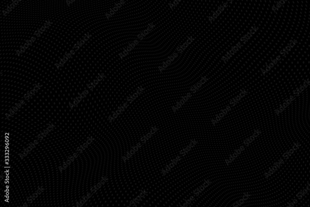 Poster abstract background with dots and circles. dot grid wave.