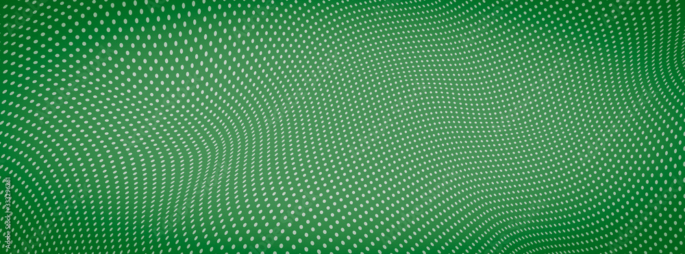Poster abstract background with dots and circles. dot grid wave.