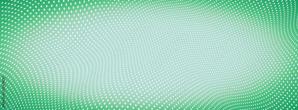 Poster abstract background with dots and circles. dot grid wave.