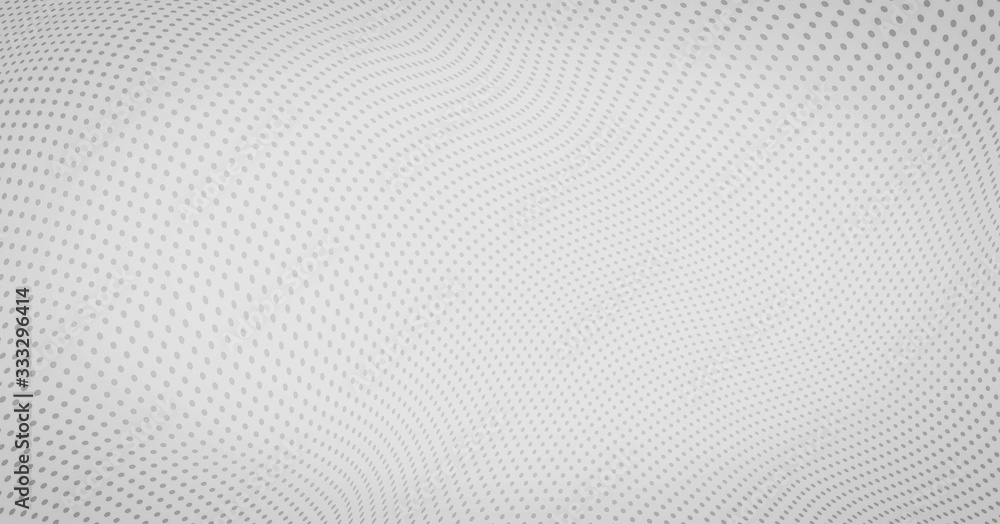 Poster abstract background with dots and circles. dot grid wave.