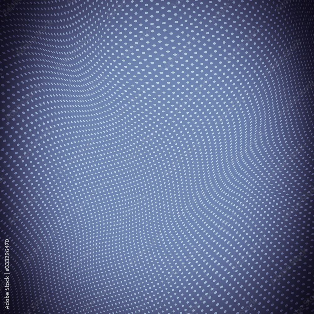 Poster abstract background with dots and circles. dot grid wave.