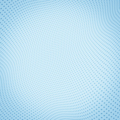 Abstract background with dots and circles. Dot grid wave.