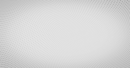 Abstract background with dots and circles. Dot grid wave.