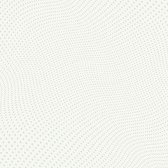 Abstract background with dots and circles. Dot grid wave.