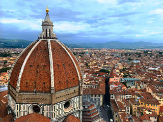 Fototapeta na wymiar Brunelleschi's Dome