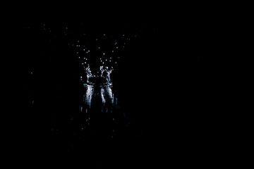 splash of water