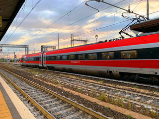 Fototapeta premium Train in Italy