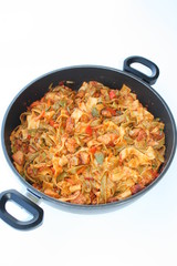 Nudelpfanne, Pappardelle, Tagliatelle